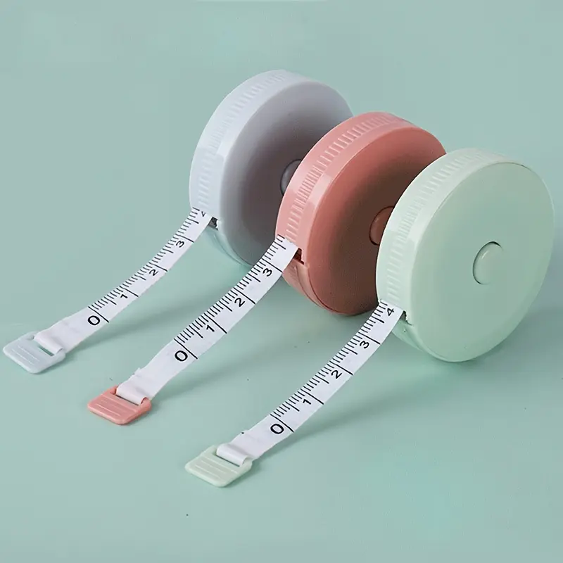 1 Pc Flexible Measuring Body Fabric Ruler, Inch and Meter Ruler Double Scale Tape, Sewing Tailor's Ruler, Body Measuring Ruler, Portable Stationery Ruler, Durable Tape Measure, Sewing Tools, Tape Measure for Sewing