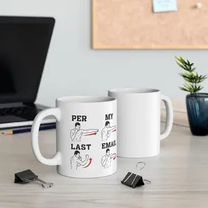 Per My Last Email Coffee Mug 11oz 15oz, Funny Coworker Gift, Office Humor Mug, Work Bestie Gift, Manager Gift, Corporate Joke Coffee Cup