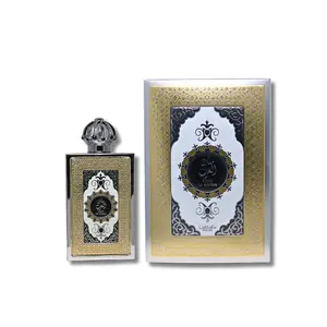 Lattafa King Of Arabia Eau De Parfum 3.4FL.OZ For Men High Quality Fragrance Luxurious Fragrances Citrus Cedarwood Amber Arabian Perfume Oil Aromatic Amberwood