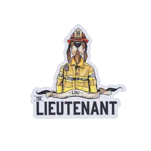 Zoo Crew “Lou” The Lieutenant - Sticker