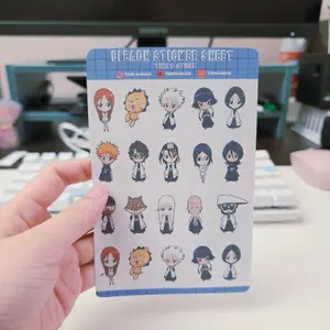 Bleach sticker sheet