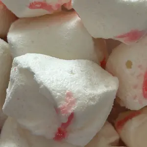 Peppermint Taffy - Freeze Dried, Natural Flavor, Artificial Flavor - Sweet Candy Snack