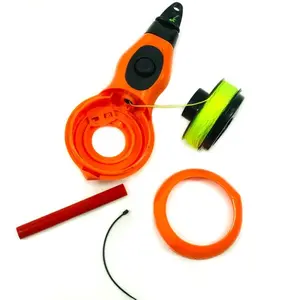 Automatic Reel Measuring Tape Tool, High Strength Woodworking Marker, Premium Sponge Material, 15m Line Long, Ideal for Wood & Brick Marking