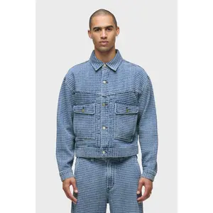 Jacquard Trucker Jacket