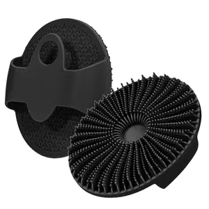 Body Scrubber, Antimicrobial Silicone Body Scrubber, Exfoliating for Sensitive Skin, Bath & Shower Body Brush, Shower Accessories