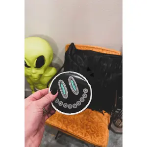 CONCHO GRIN VINYL STICKER