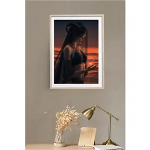 Ghostblade Wall Poster – Elegant Anime Room Decor for Home or Office