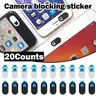 20 Counts Webcam Cover Slide Ultra-Thin Laptop Web Camera Cover Compatible with MacBook,Laptop,PC,Computer,iMac,iPad, iPhone. Web Blocker Protect Your Privacy and Security 10Black 10White