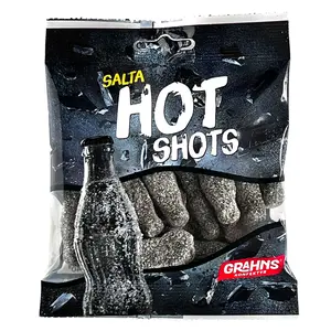 Grahns Salta Hot Shots - Very Salty Licorice