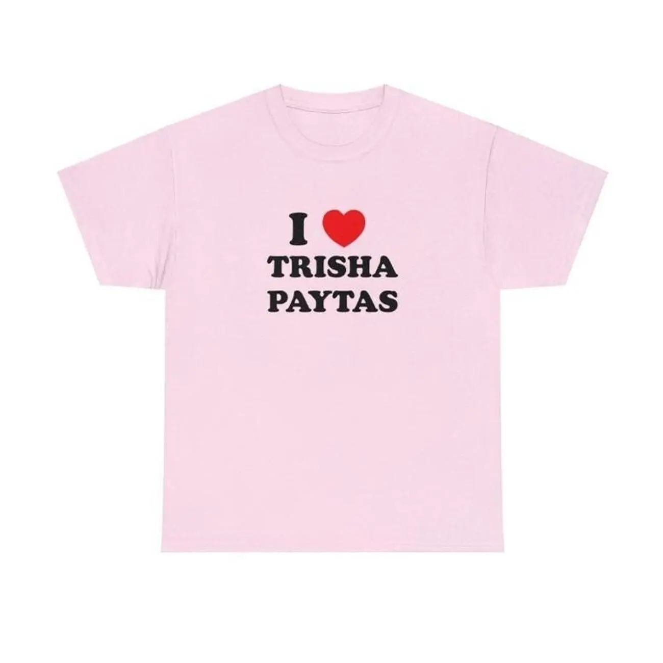 I Love Trisha Paytas T-Shirt, Trisha Paytas 90s Fans Tee, American Vlogger Shirt, Unisex Cotton Tee