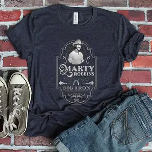 Marty Robbins - Big Iron - Tribute  T-Shirt