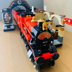 2026 New 801 Piece Magic Movie Series Train Compatible 75955 Creative Building Blocks Toy, Kids Birthday Christmas Gift, Building Blocks Kit
