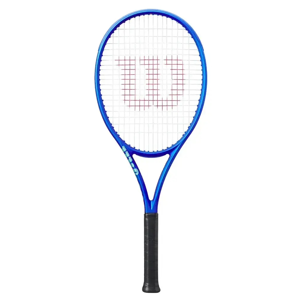 Unisex Ultra 100 v5 Carbon Tennis Racket for Aggressive Baseliners, Engineered with Explosive Power, Stability, Max Forgiveness, Longer Dwell Time, Def-to-Offense Transition, and Dual Taper Beam