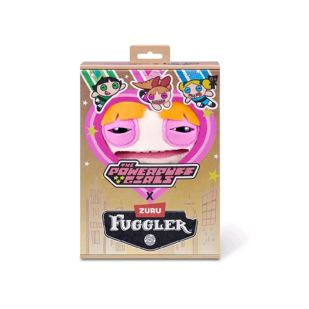 US Seller Authentic Fuggler Powerpuff Girls -  Blossom - Ugly Funny Monster Plushies Collectible Stress Relief