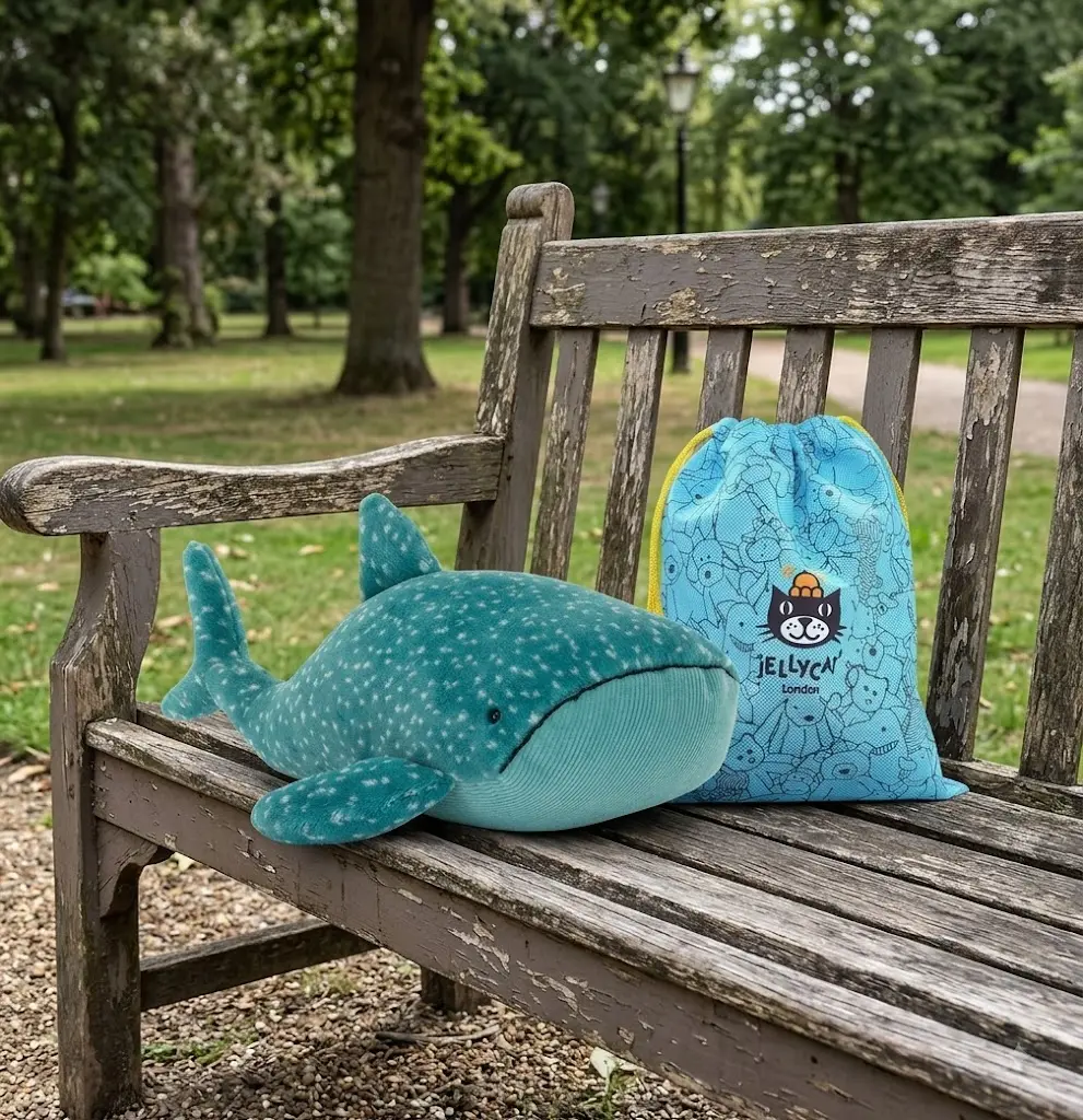 Jellycat Cute Whale Shark Plush Toy – Super Soft Marine Animal Stuffed Toy, Birthday & Baby Shower Gift 99