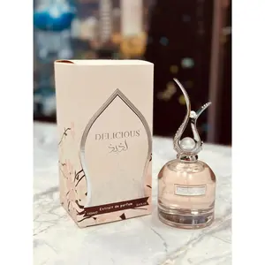 Unisex EDP Fragrance - 100ML (3.4oz) Ethanol-Free Concentrated Extract, Elegant Fruity Sweet Floral Long Lasting Perfume with Vanilla Infusion
