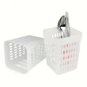 1pc Multifunctional Kitchen Utensil Organizer, Kitchen Storage Rack - Washable Dishwasher Drying Basket Cutlery Organizer Tray Dish Drying Organiser Dish Drying Rack