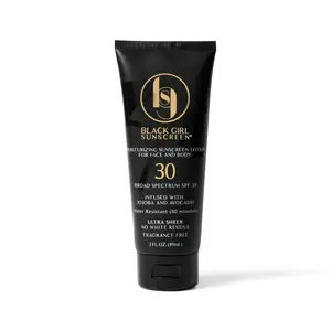 Black Girl Sunscreen SPF 30 Broad Spectrum SPF 30 3 OZ - Moisturizing & Hydrating Formula for Face and Body