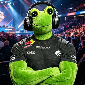 Team Spirit CS2 Coach Frog Plush – 13.8 Inch Soft Zhab Zhabych Stuffed Figure Throw Pillows for Home Decor for Game Fans (Coach Frog)