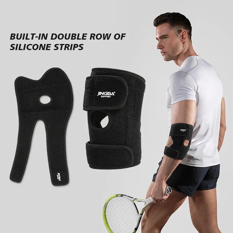1 Piece Adjustable Elbow Support Sleeve with Steel Bones, Comfortable Fit Design for Men & Women, Ideal for Everyday Use, Protective Sleeve, Sports Arm Sleeves