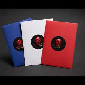 Scarlet Shadow Non-Sports Trading Card Envelopes - Red, White, Blue Colors for Collectibles & Accessories