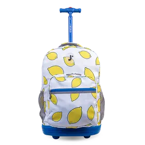 Sunrise Rolling Backpack (18 Inch) in Lemona - Final Sale School
