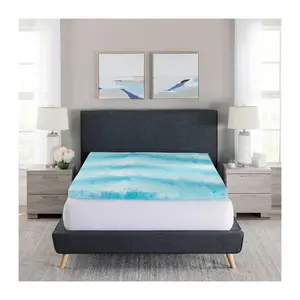 Bodipedic 3" Gel Swirl Memory Foam Mattress Topper, Twin XL