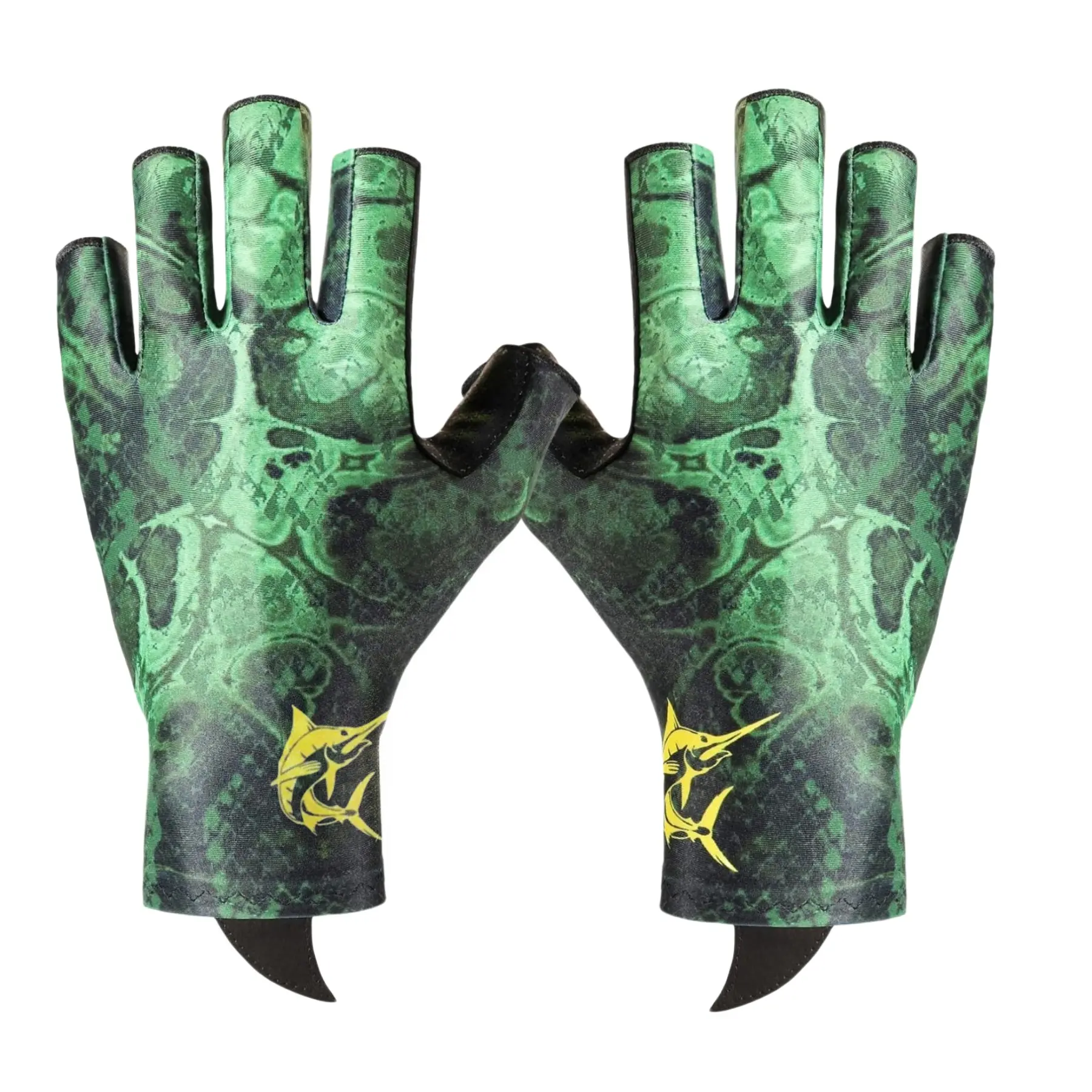 1 Pair Professional Fishing Gloves, Half Finger Non-Slip Breathable Gloves for Anglers, Lightweight Outdoor Gloves for Fishing, Hiking, Kayaking, Fishing Accessories, Fishing Equipment, Fishing Stuff