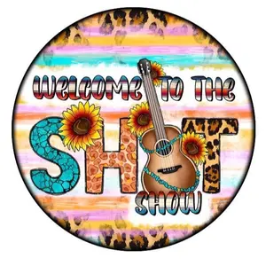 Welcome to the s**** show stylish car coasters