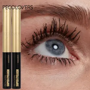 2pc Super Eyelash Fanning Volumizing Mascara, Ultra-Volumizing & Lengthening, Lengthening and Volumizing Thick Curly Natural Extension Long-Lasting Hold