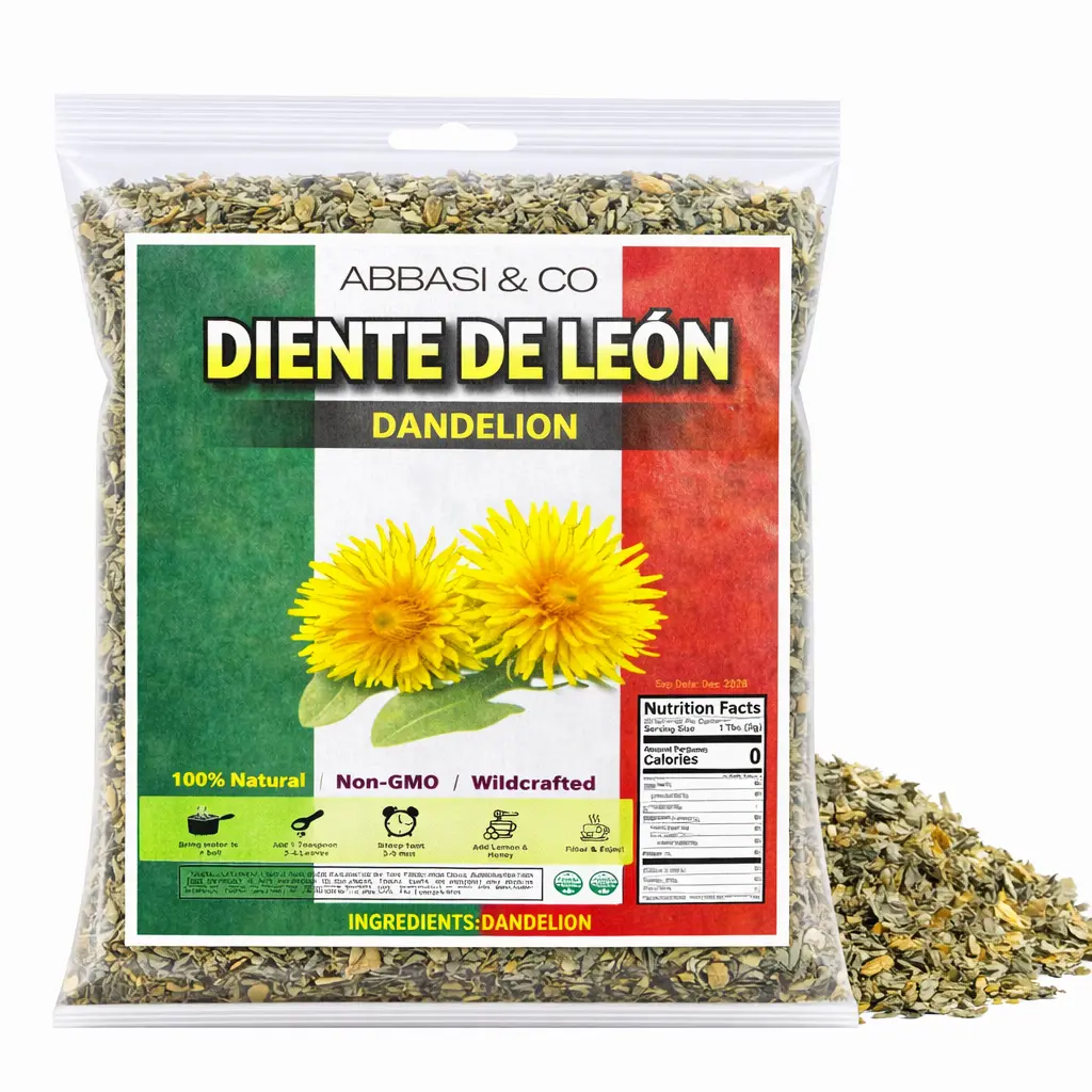 5oz Dandelion Root Tea Loose Organic Dandelion Root Herb - Te de Diente de Leon Organico Natural - Liver Cleanse, Digestion, Liver Detox Hierba Te Dandelion Herbs Tea Taraxacum officinale IMPORTED FROM MEXICO