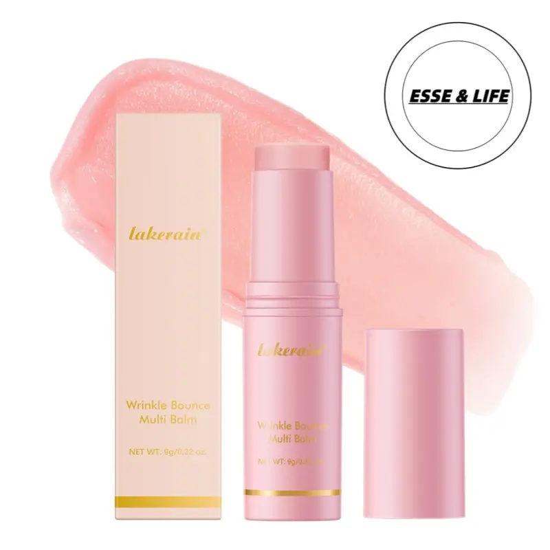 [ESSE & LIFE]  Newly Upgraded PDRN Pink Collagen Volume Multi Balm | All In One Volufiline, PDRN, NAD Stick for Youthful-Looking, Helping Look of Fine Lines,Wrinkle Bounce Multi Balm Stick - Collagen Wrinkle Stick & Hydrating Multi-Use Balm for Face