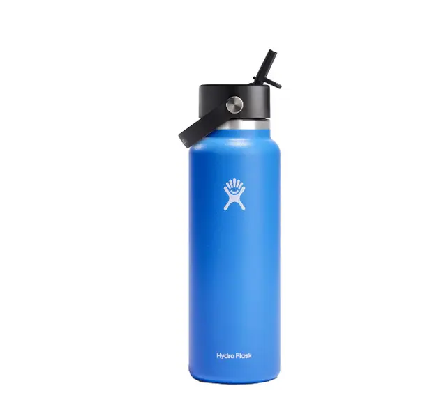 Hydro Flask 40 oz. Wide Mouth Bottle with Flex Straw Cap