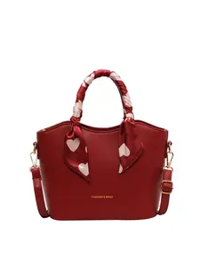 Fashionable and versatile single shoulder handbag, trendy and simple single shoulder diagonal cross bag, casual and lightweight commuting single shoulder bag suitable for daily use in dating, commuting and other scenarios, Pu Tote Satchel