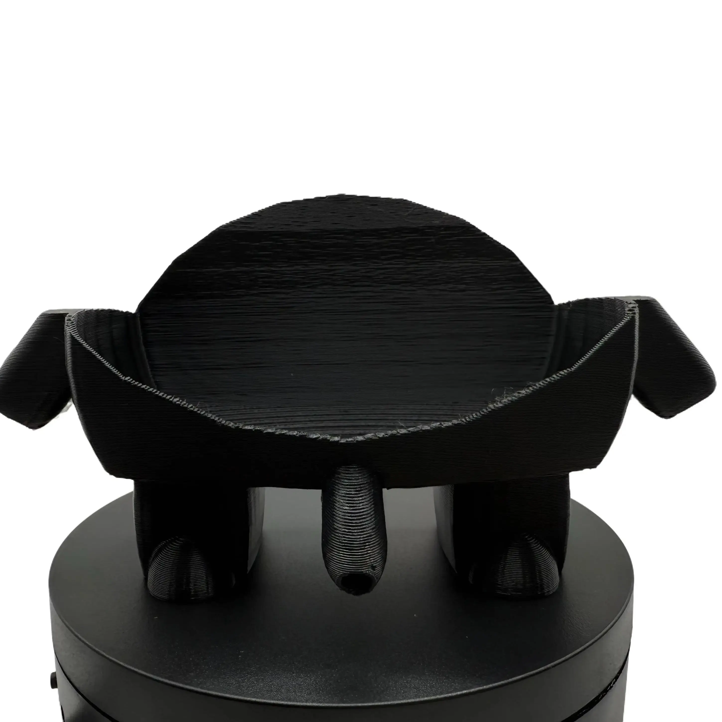 Scrub Diddler | Funny | Gag Gift | PLA statue Soap Dish Holder Black