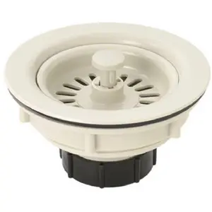 212 MAIN Almond Shape Sink Strainer, Master Plumber Basket Strainer by Plumb Shop Div Brasscraft 547684, Includes Required Parts, Includes Parts