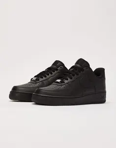 Nike Air Force One Low '07 Triple Black CW2288-001 Men's Shoes NEW