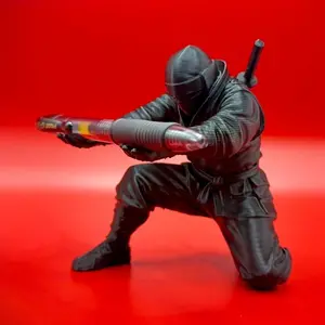 Ninja Pen Holder Desktop Decoration, Creative Organizer Stand, Cool Style Stationery Storage, Unique Desk Accessory for Men, Desk Tidy, Office Desk Accessories