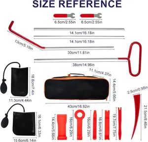 Portable Repair Tools, Stainless Steel Pin Puller Tool Set, 68 inch, 16PCS