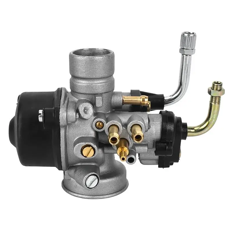 17.5mm Dellorto Replacement Carburetor - Metal Body Carb Replacement for PHVA17, Aerox 50, Minarelli PHBN-Style 2-Stroke Equipment, Motorcycle Accessories