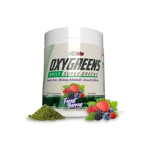 OxyGreens + CREA-8 + L-Carnitine Wellness Stack | Super Greens + Creatine + Amino Acid | Recovery & Gut Health Support | Everyday Wellness Bundle