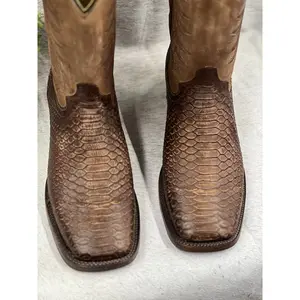 Men CowBoy Boots IMT Python Rustico