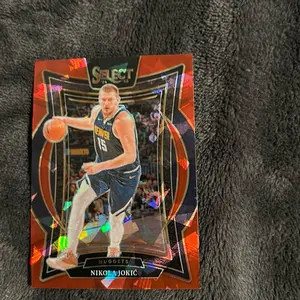 2024-25 Panini Select Nikola Jokic Red Ice Prizm #14 Denver Nuggets