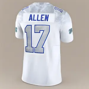 [Diamond Embroidery] No. 17 Embroidered Football Jersey – Unisex – Suitable for Game Day & Casual Wear – For Football Fans