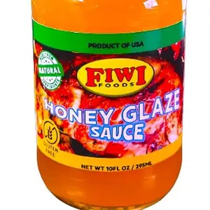 Fiwi Foods Honey Glaze Sauce for dipping, drizzling and glazing Flavor Flavor