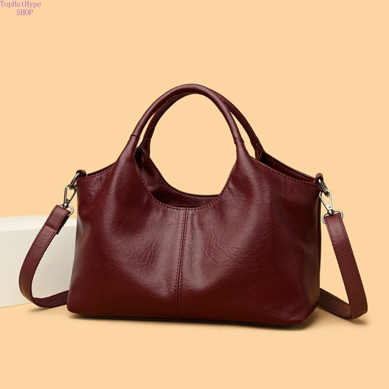 Women's 2026 New Fashion Large Capacity Basket Tote Purse - Soft Shoulder-Crossbody Handbag, Top Handle Bag, Lightweight Spacious Design for Office, Daily Commute, Travel