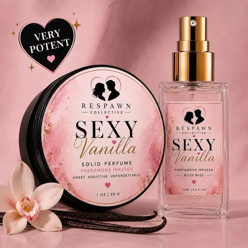 Pheromones Perfume & Solid Perfume Set For Women And Men Sexy Vanilla Attraction Perfume