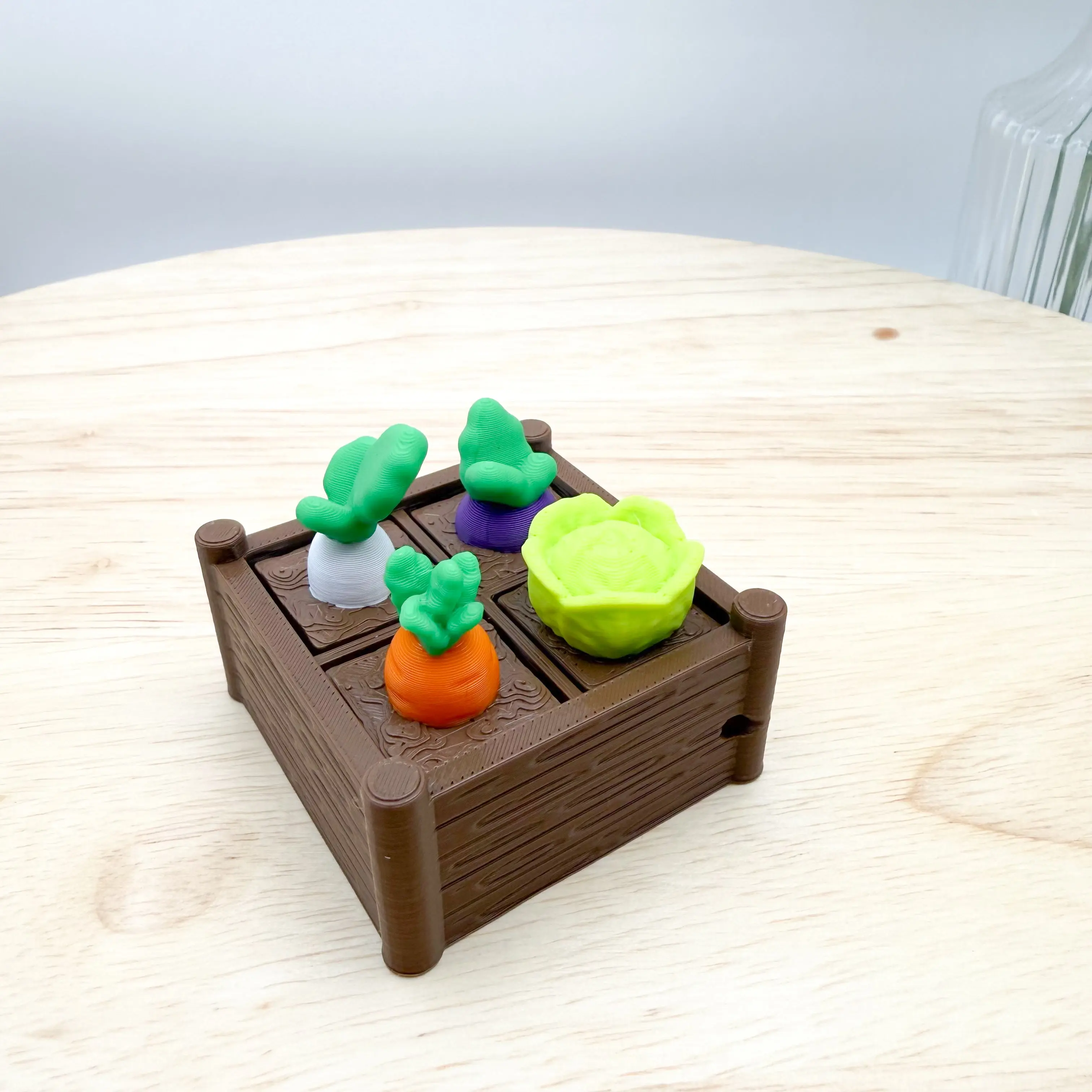 Vegetable Garden Clickie Fidget Collectible - 4 clickers in one!