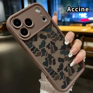 Phone Case for  iPhone 17 Pro Max 16 Plus 15 14 13 12 11 XR Air E Camouflage Harmony TPU Silicone Shock-resistant Durable Protective Soft Cover for Boy