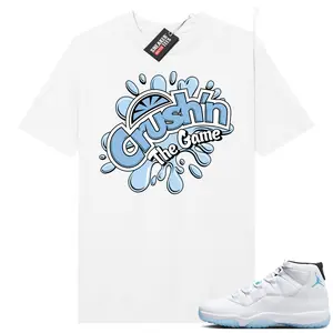 Jordan 11 Legend Blue Sneaker Match Tees Shirt CTG, Unisex Shirt to match Sneaker, Trending Shirts, Top T-Shirt